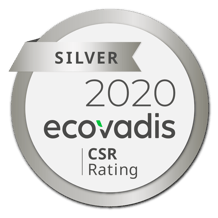 EcoVadis Unifeeder Silver Medal 2020 PNG