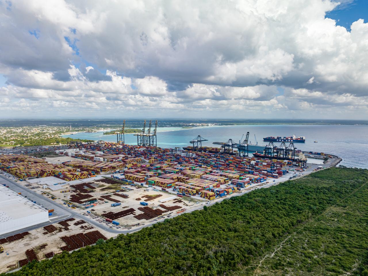 Port of Caucedo view