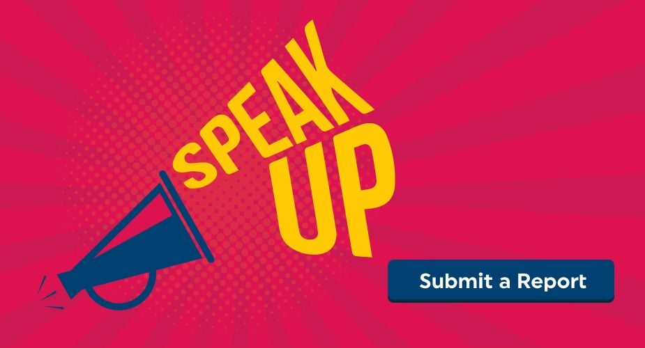 Speak Up - whistelblower hotline