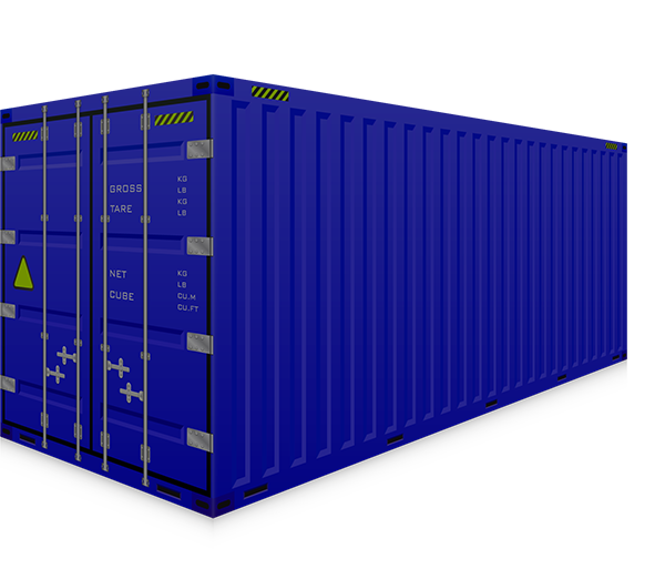 Container for cargo shipping